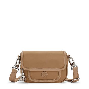 Kipling Inaki Small Crossbody Bag Handbag Bruin | België 1942YX